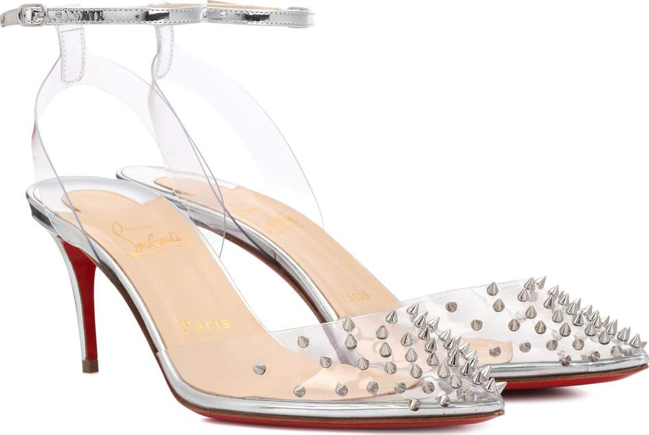 Christian Louboutin Spikoo 70 embellished pumps