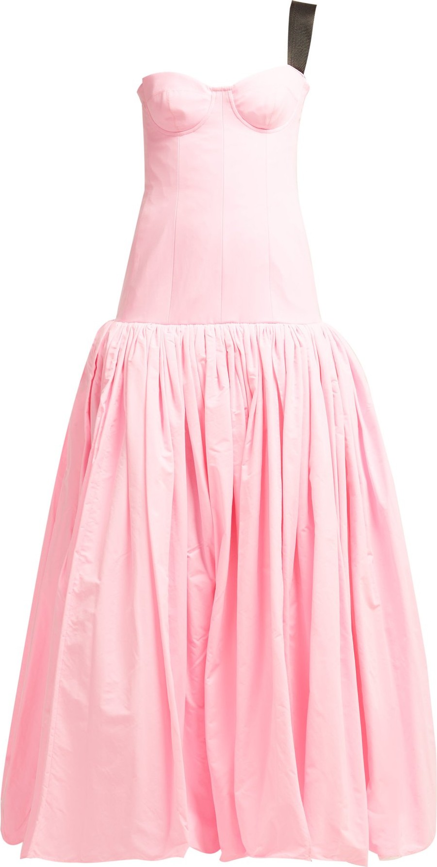 Natasha Zinko Princess one-shoulder gathered gown