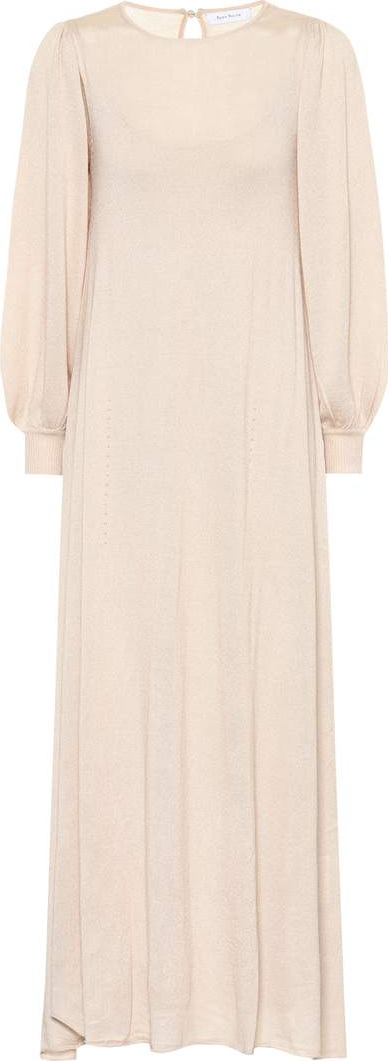 Ryan Roche Silk and cashmere dress