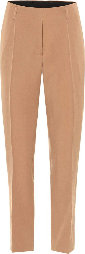 Dries Van Noten Cropped wool trousers