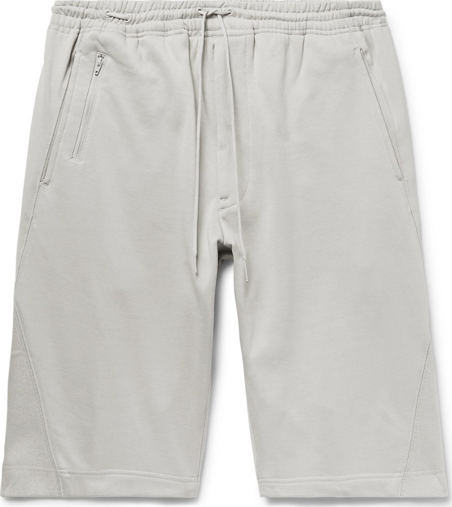 Y-3 Loopback Cotton-Jersey Drawstring Shorts