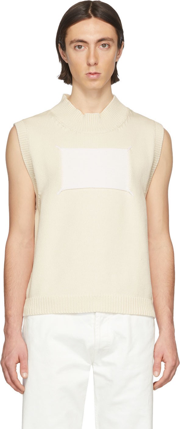 Maison Margiela Off-White Gauge 3 Tank Top