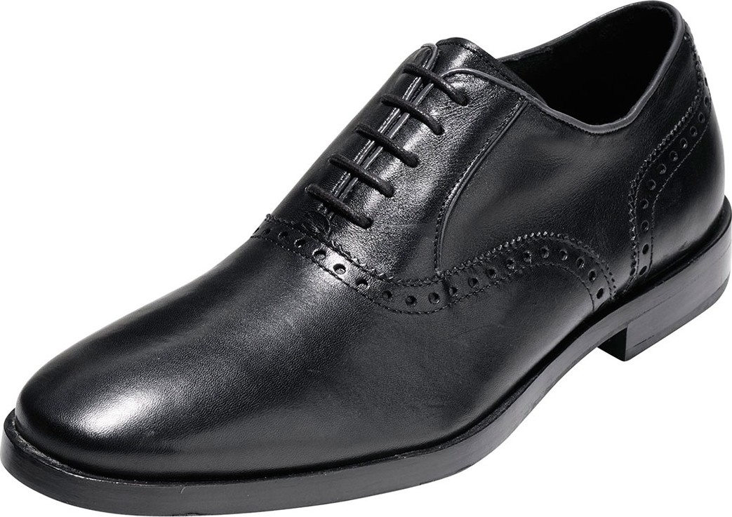 Cole Haan Hamilton Grand Plain-Toe Oxford, Black
