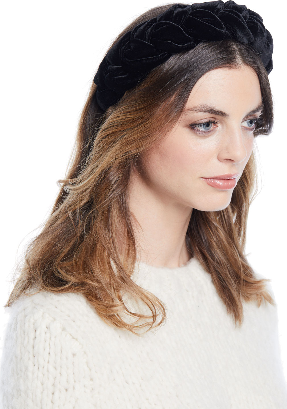 Jennifer Behr Lorelei Velvet Headband