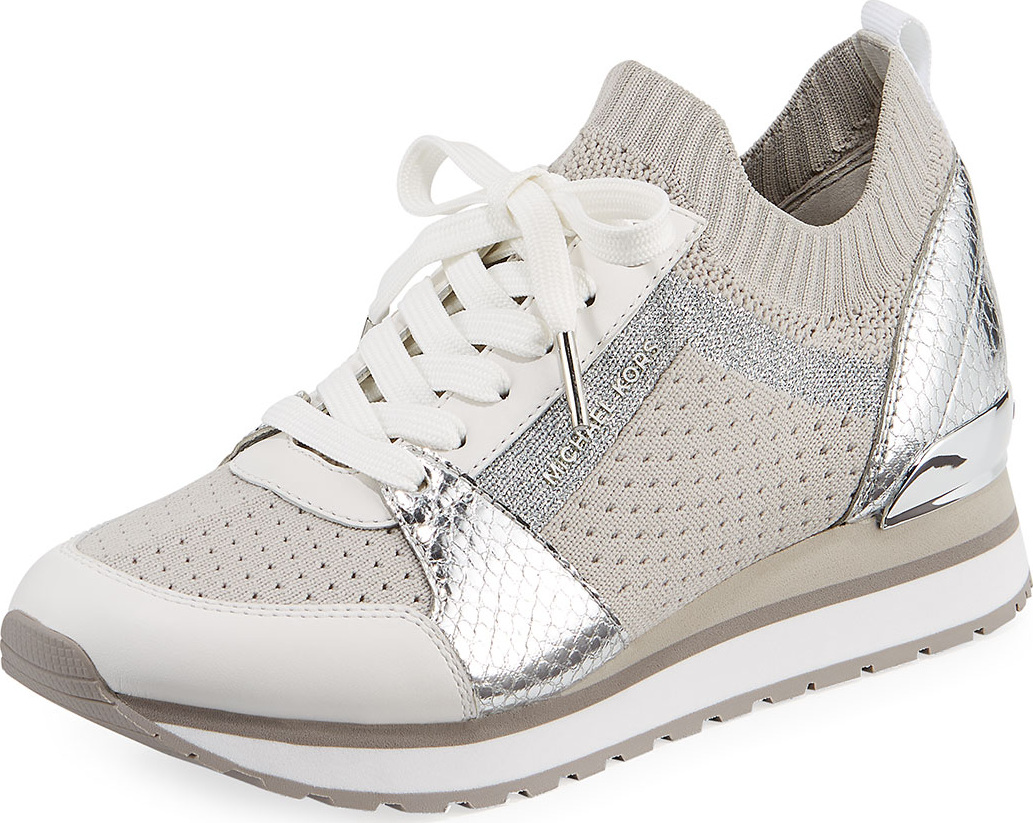 MICHAEL MICHAEL KORS Billie Knit Trainer Sneakers