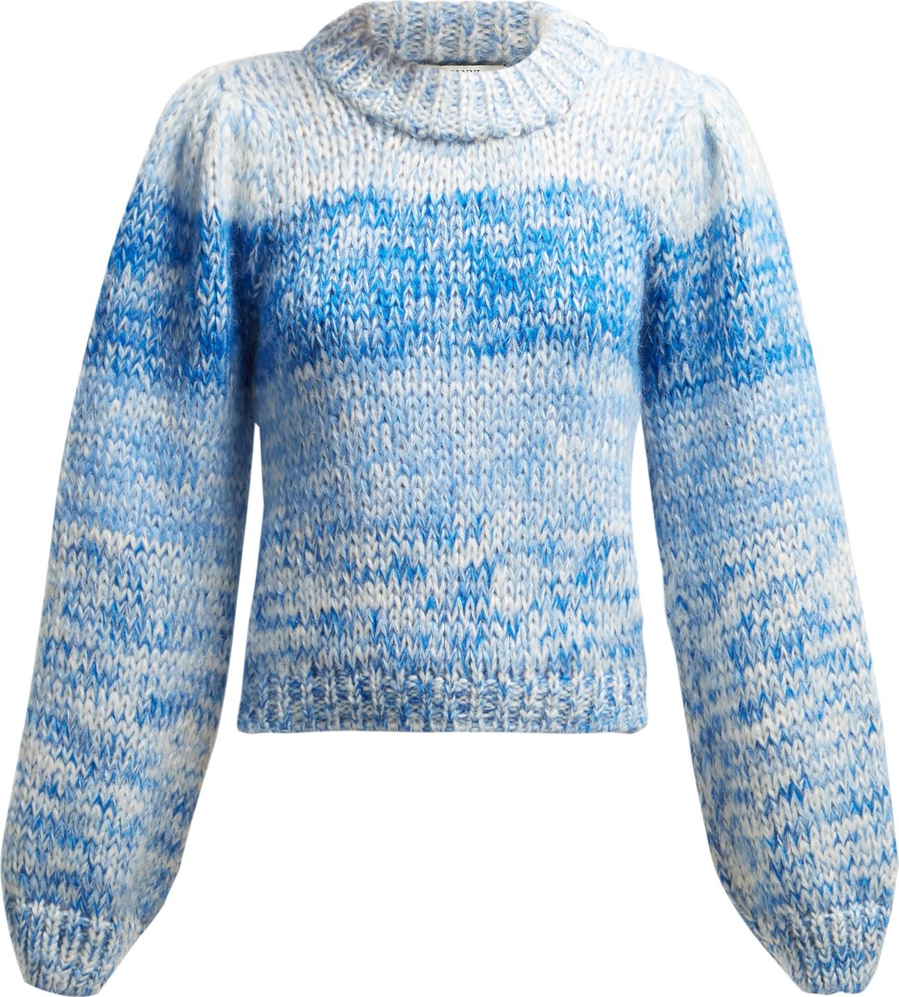 Ganni Julliard mohair chunky knit sweater