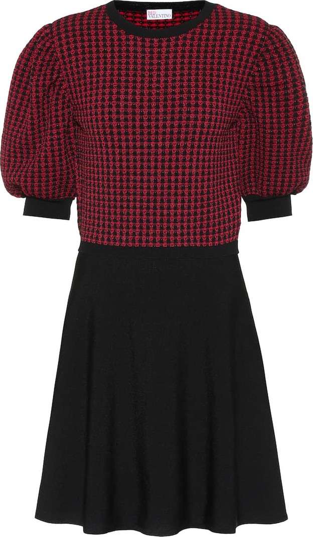 RED Valentino Heart knit minidress