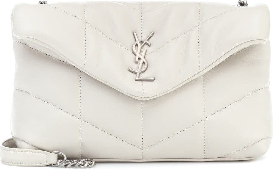 Saint Laurent Loulou Puffer Mini leather shoulder bag