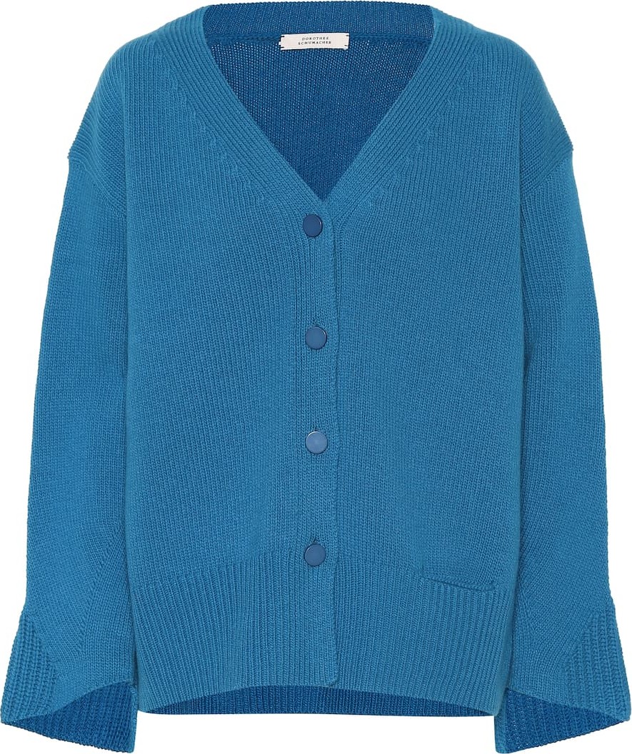 Dorothee Schumacher Faithful Fascination wool and cashmere cardigan