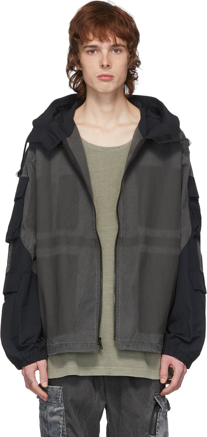 John Elliott Black Miramar Tactical Parka