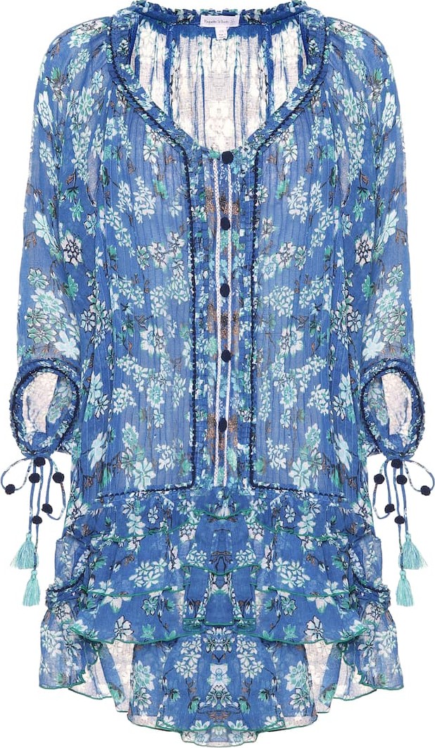 Poupette St Barth Exclusive to Mytheresa – Fleur printed cotton minidress