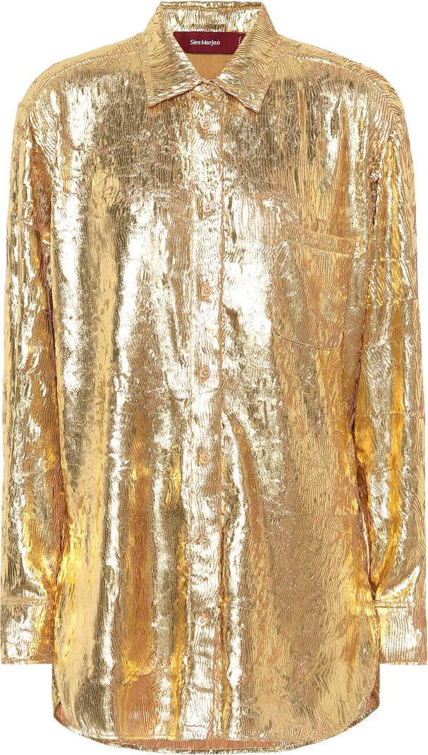 Sies Marjan Metallic shirt