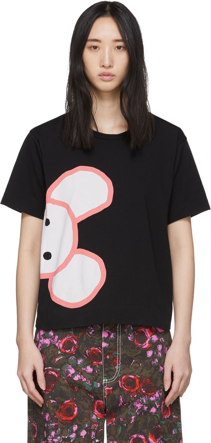 Marni Black Mouse T-Shirt