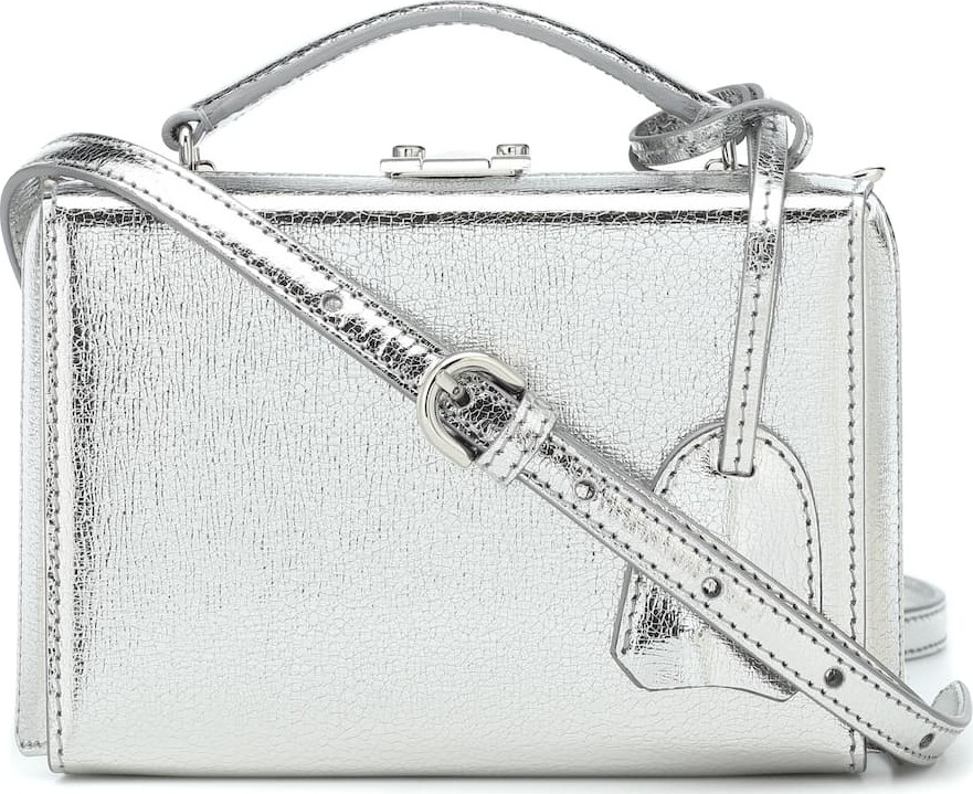 Mark Cross Grace Mini Box leather shoulder bag