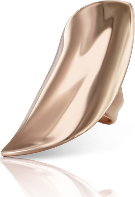 Pasquale Bruni 18k Rose Gold Lakshmi Ring, Size 6.5