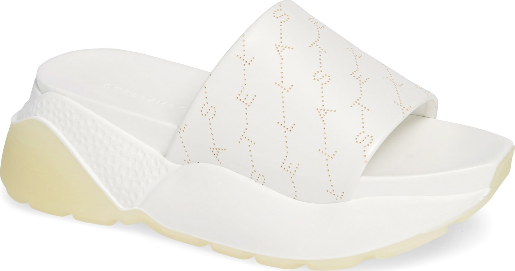 Stella McCartney Logo Platform Slide Sandal