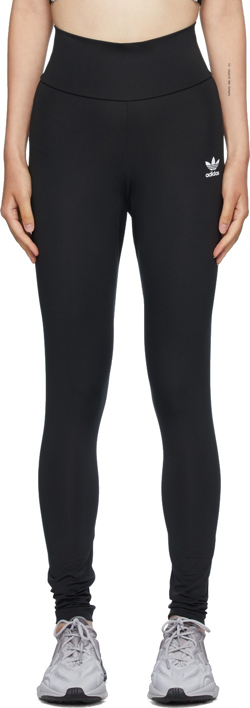 Adidas Originals Black High-Waisted Leggings