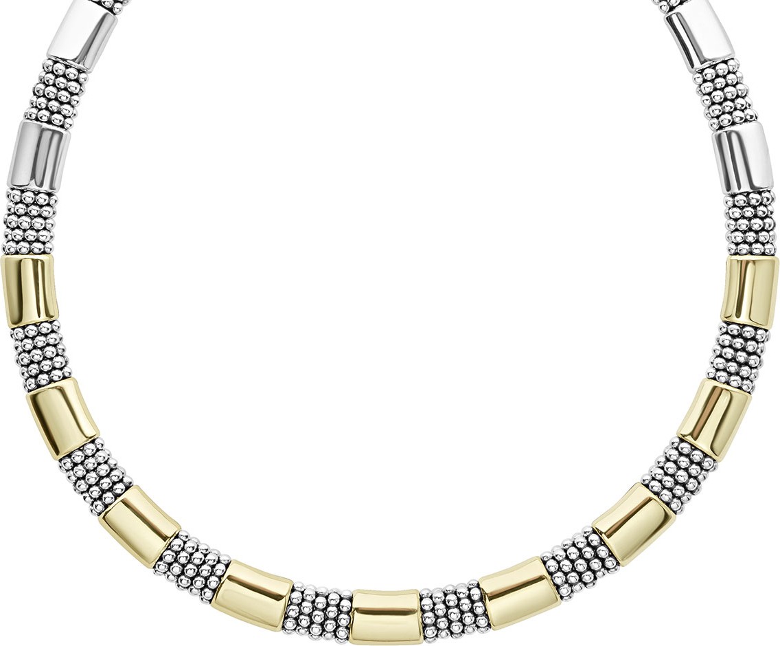 LAGOS High Bar 18k 9-Station Necklace