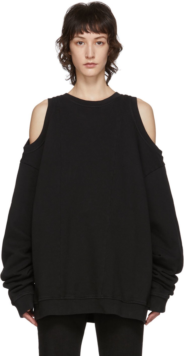 Maison Margiela Black Décortiqué Sweatshirt