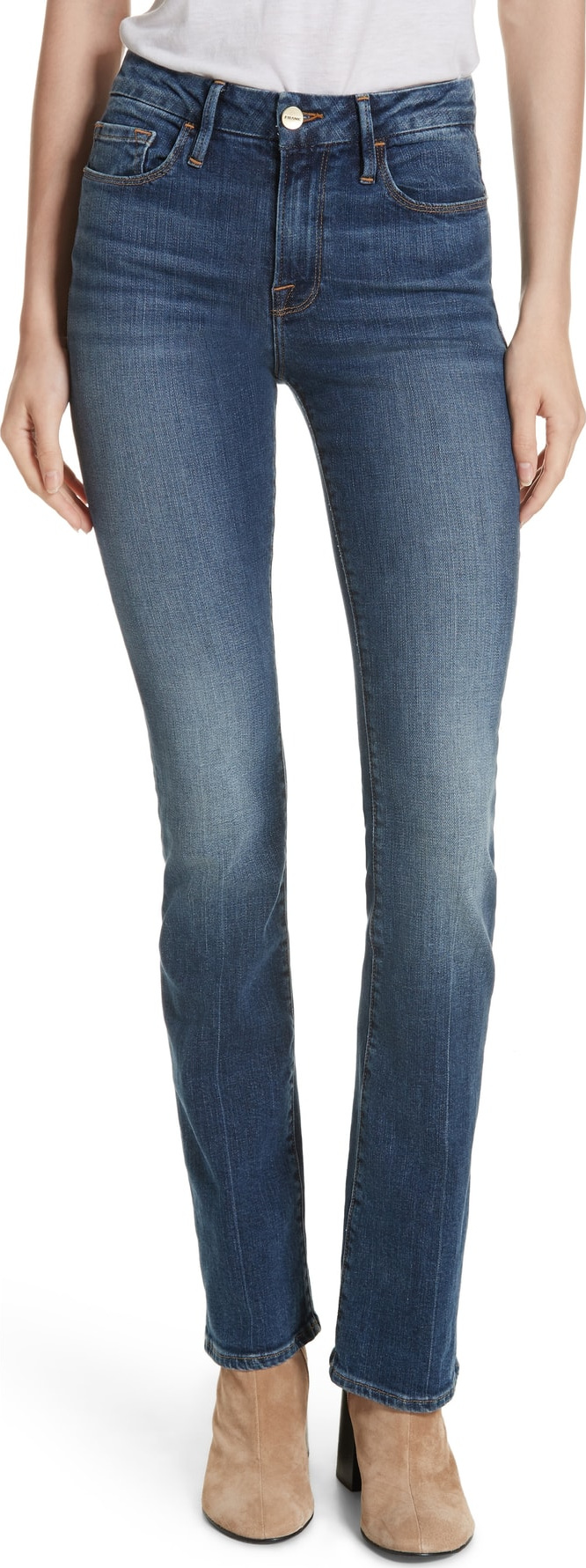 FRAME DENIM Le Mini Boot Jeans