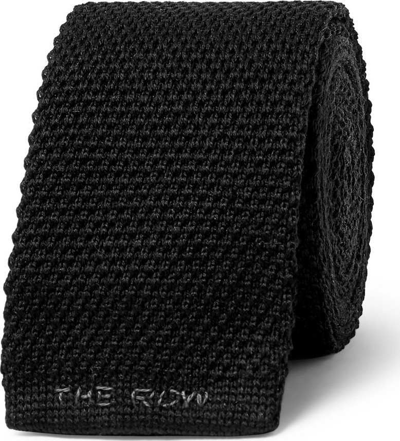 THE ROW 6cm Romeo Knitted Silk Tie