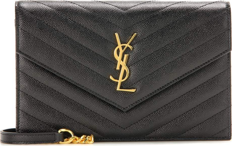 Saint Laurent Classic Monogram quilted leather shoulder bag