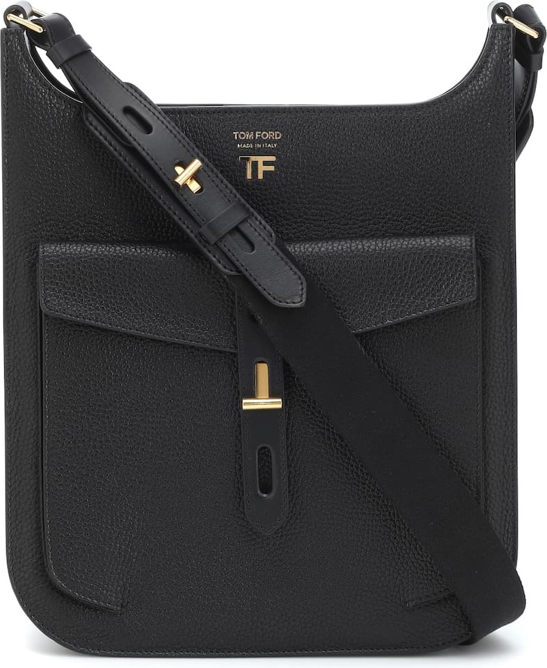 TOM FORD T Twist leather crossbody bag