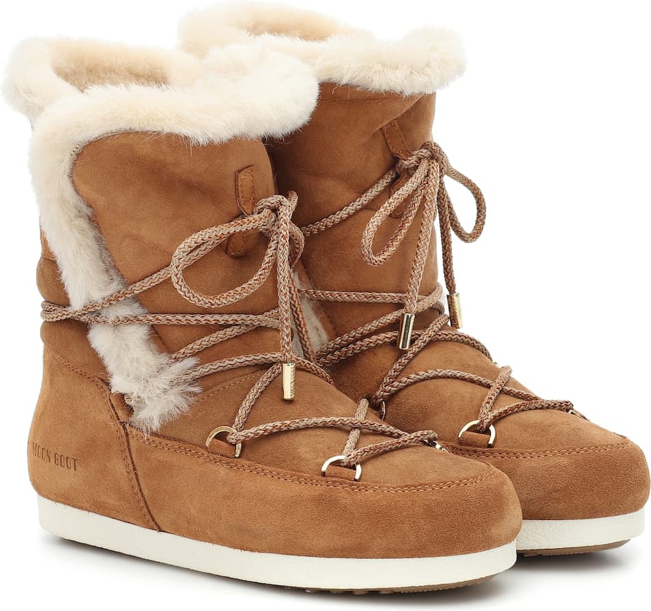 Moon Boot Far Side shearling snow boots