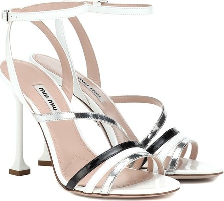 Miu Miu Patent leather sandals Miu Miu Patent leather sandals
