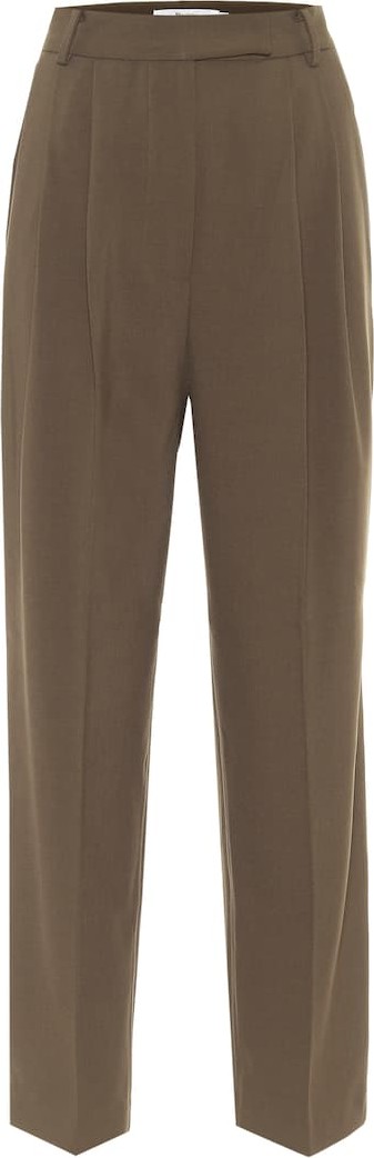 Frankie Shop Bea high-rise straight pants