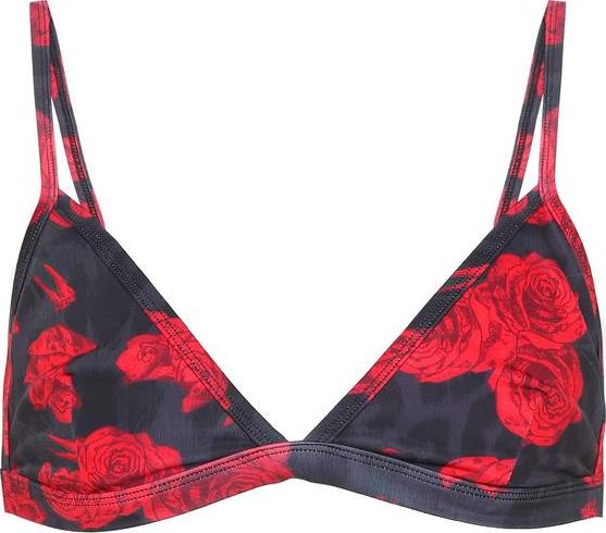 Beth Richards Second Skin printed bikini top