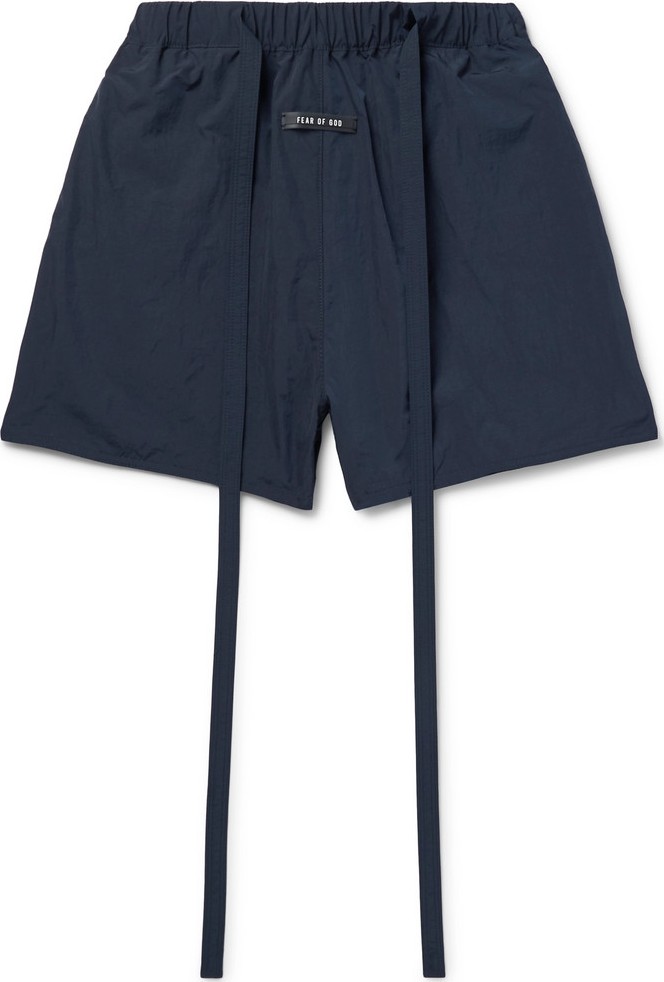 Fear of God Wide-Leg Nylon Drawstring Shorts