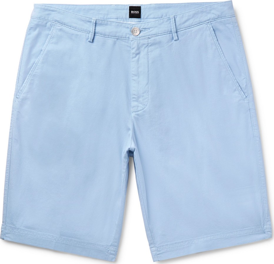 HUGO BOSS Slim-Fit Stretch-Cotton Shorts