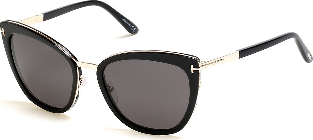 TOM FORD Simona Cat-Eye Metal & Acetate Sunglasses