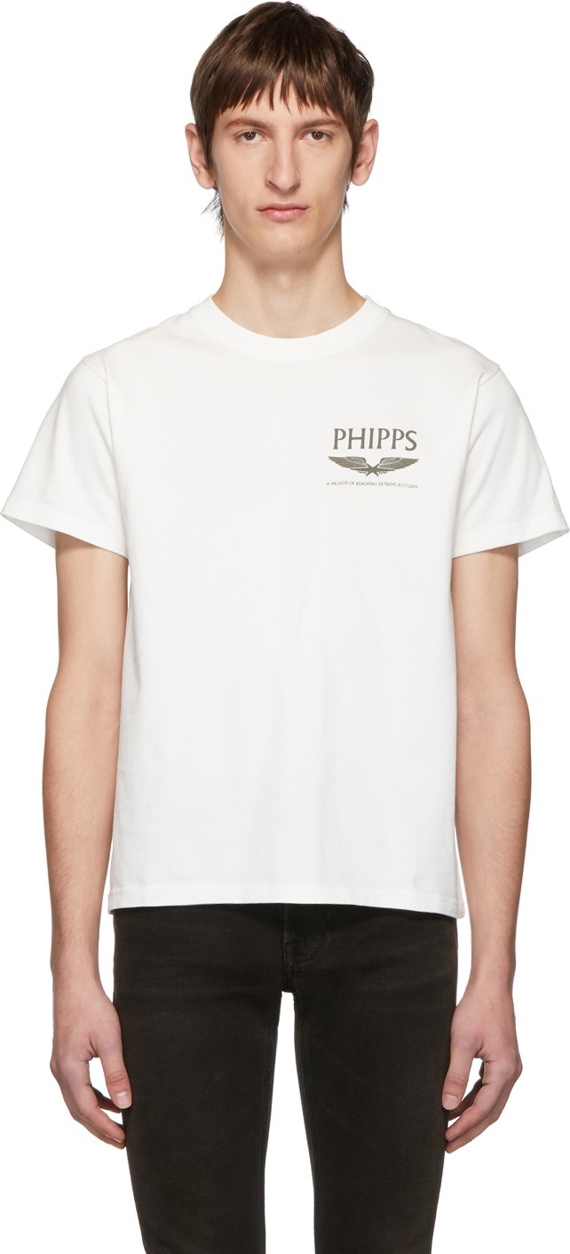 Phipps White Flight Logo T-Shirt