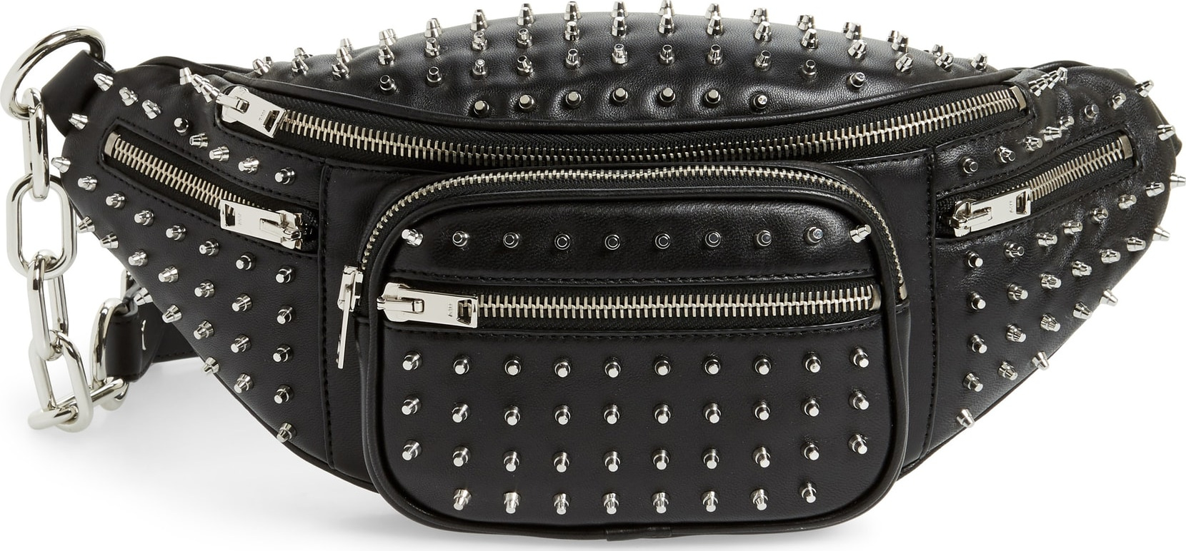 Alexander Wang Attica Studded Lambskin Leather Fanny Pack