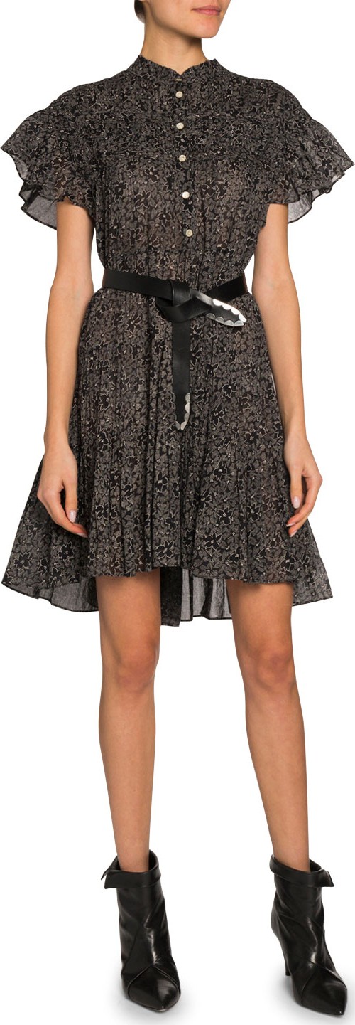 Isabel Marant Etoile Lanikaye Short-Sleeve Dress