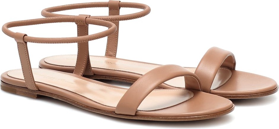 Gianvito Rossi Nikki leather sandals