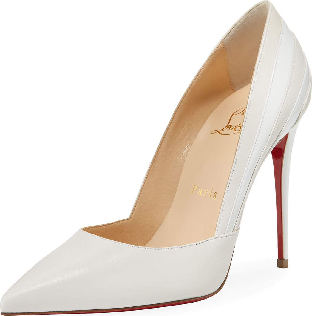 Christian Louboutin Super Point-Toe Red Sole Pump