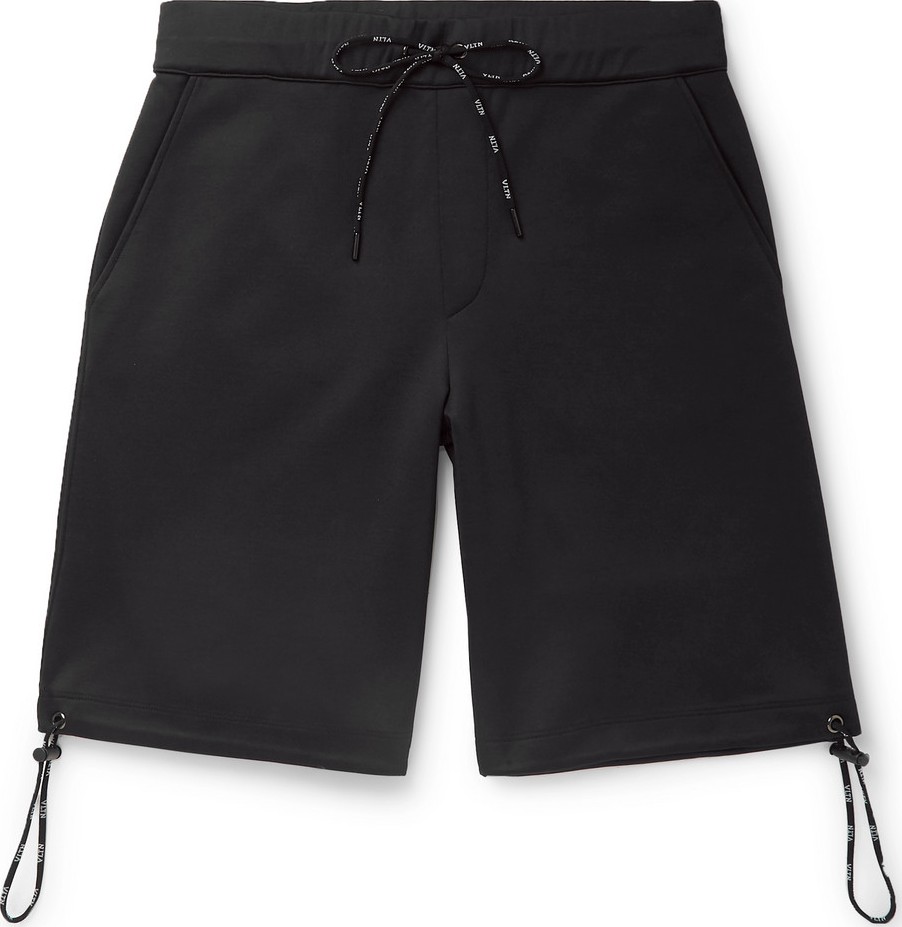 Valentino Logo-Print Tech-Jersey Shorts