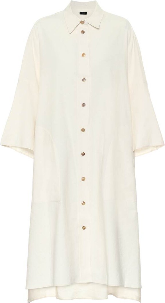 Joseph Baker cotton and linen shirt dress