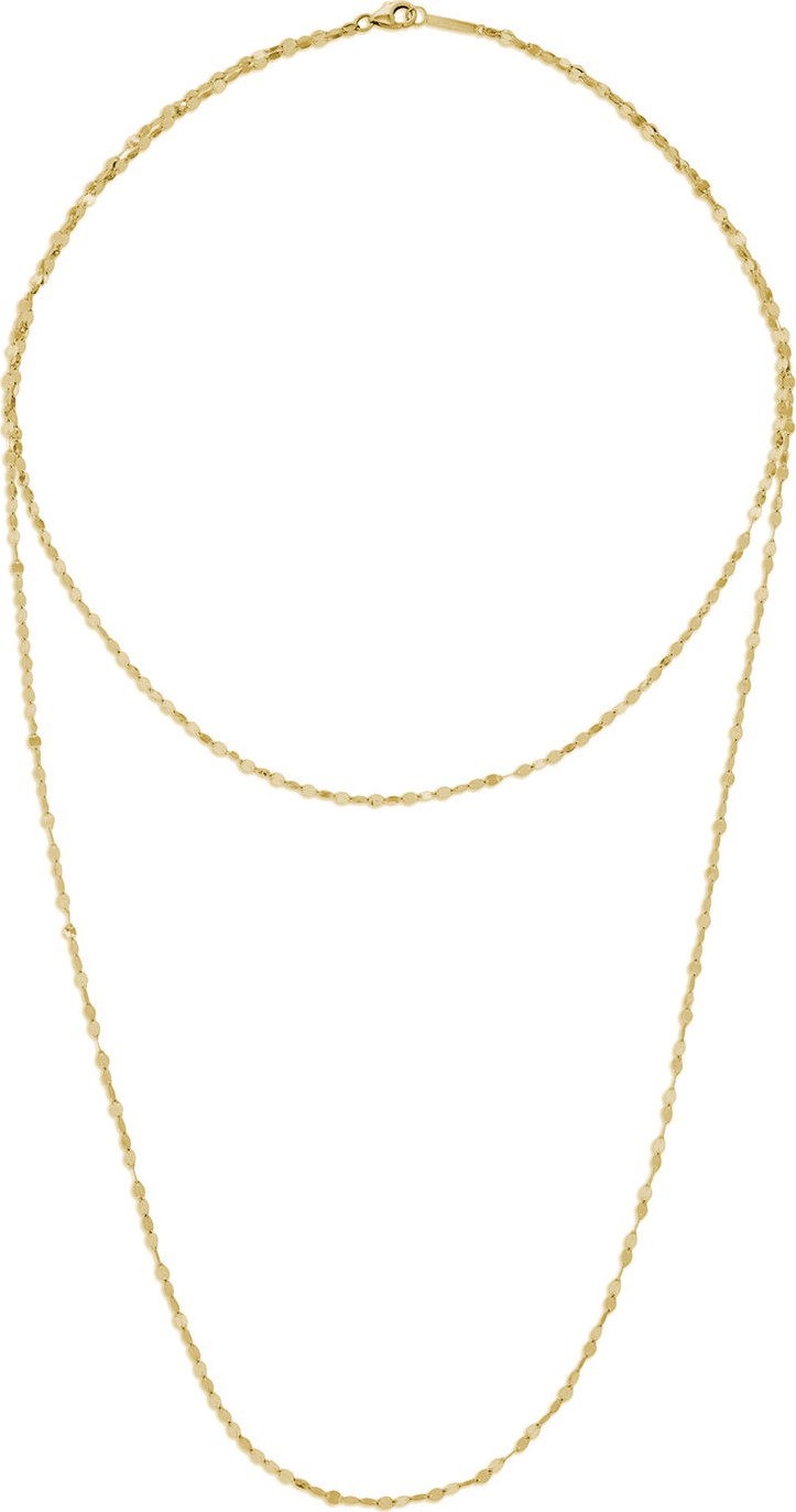 Lana 14k Double Blake Layered Chain Necklace