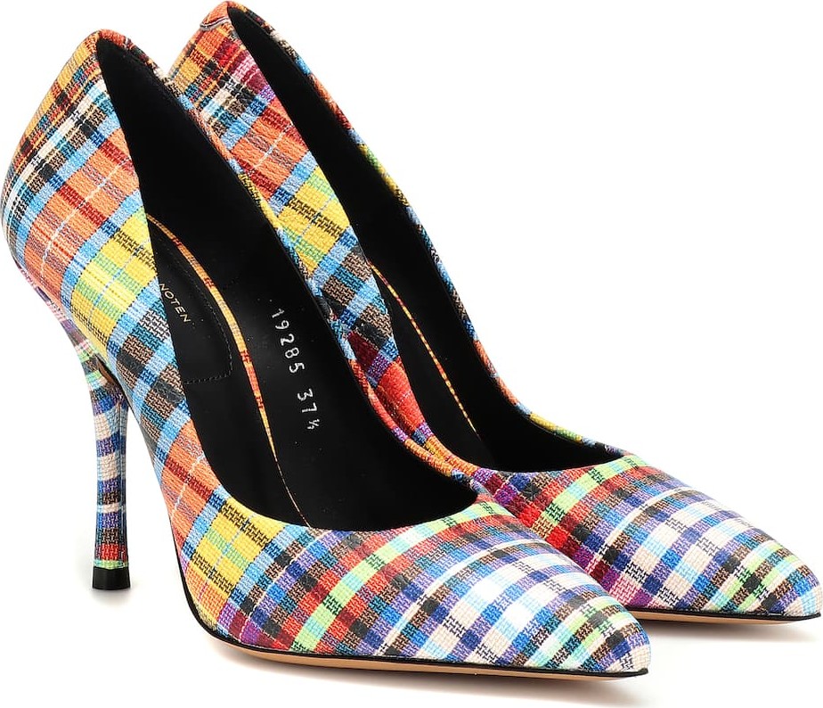 Dries Van Noten Checked pumps