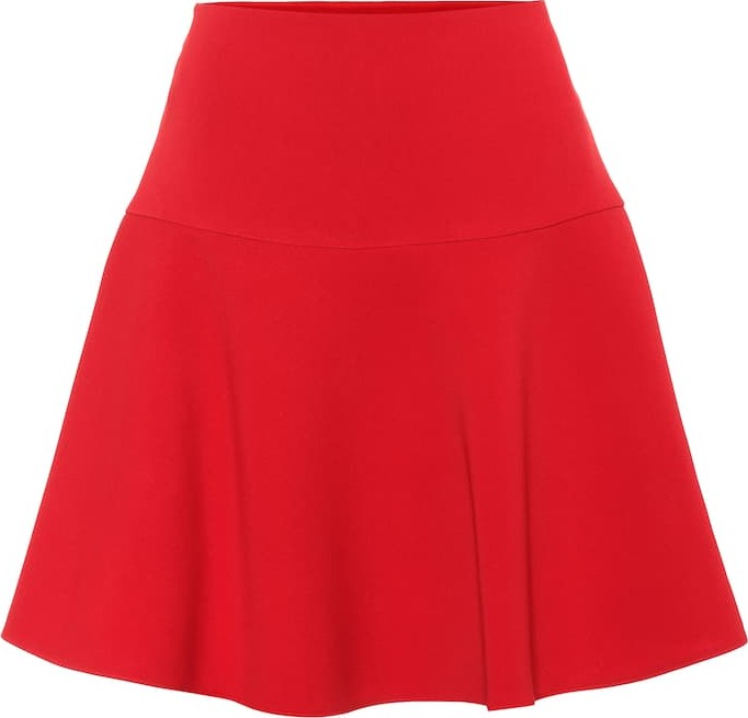 RED Valentino Crêpe miniskirt