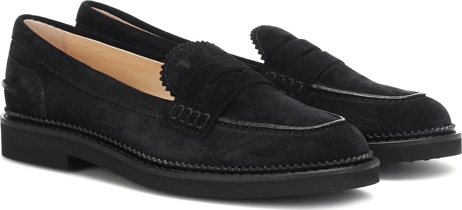 Tod's Suede Penny loafers