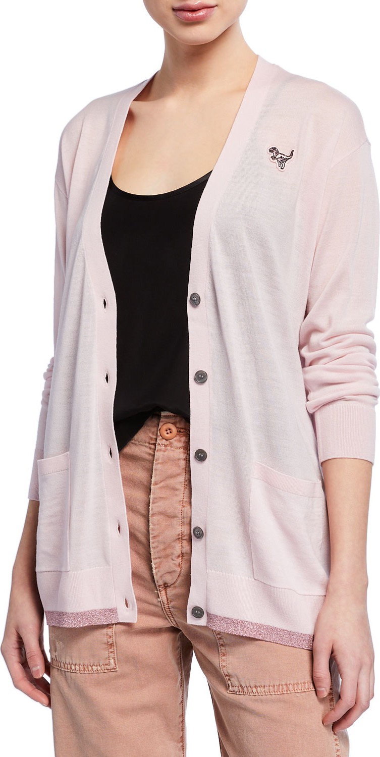 COACH Essentials Oversized Button-Front Cardigan