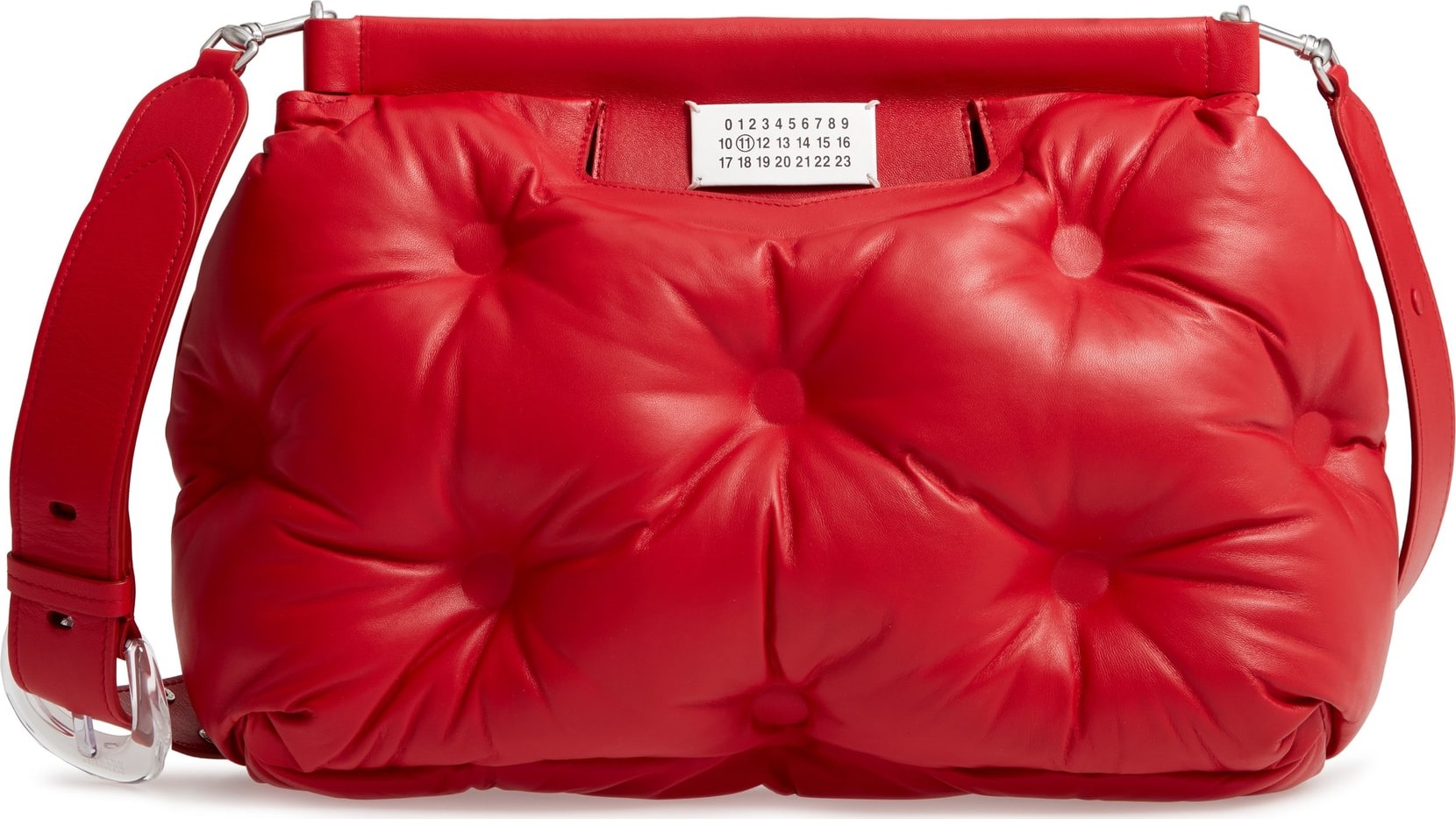 Maison Margiela Medium Glam Slam Leather Shoulder Bag