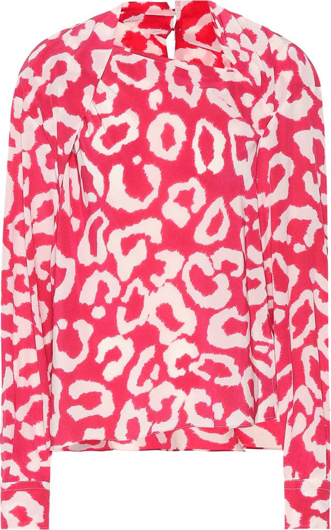 Isabel Marant Clare stretch silk blouse