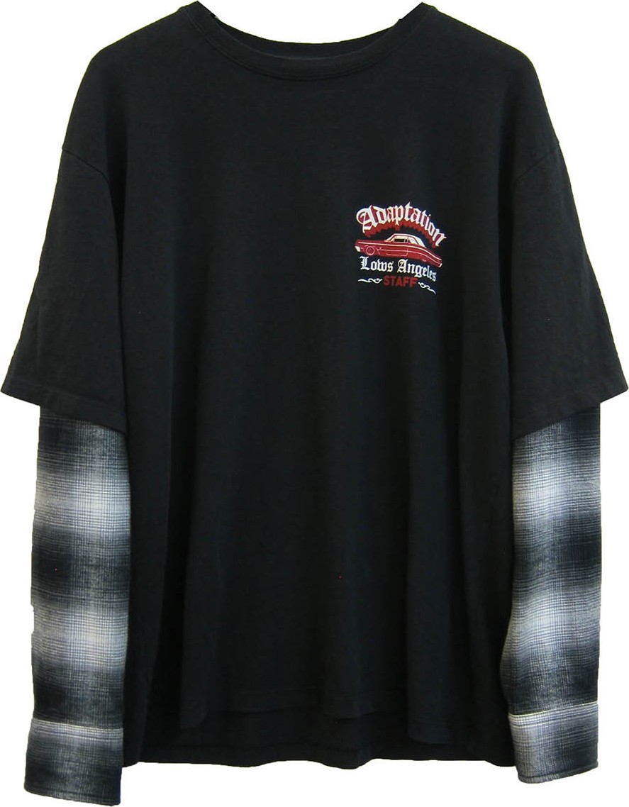 Adaptation Flannel sleeved t-shirt