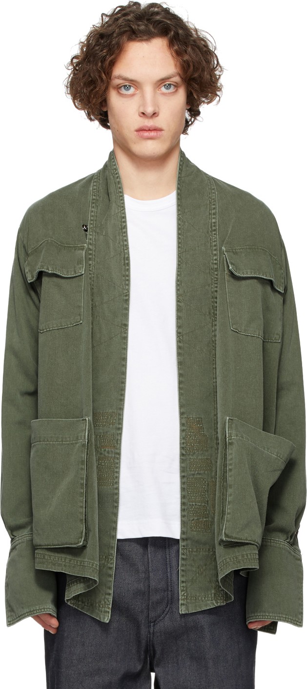 Greg Lauren Green Baker Studio Jacket
